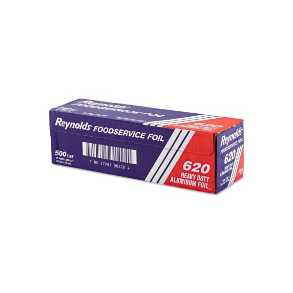 Reynolds Reynolds Wrap Heavy Duty Aluminum Foil Roll, 12" x 500 Ft., Silver REY 620 - main